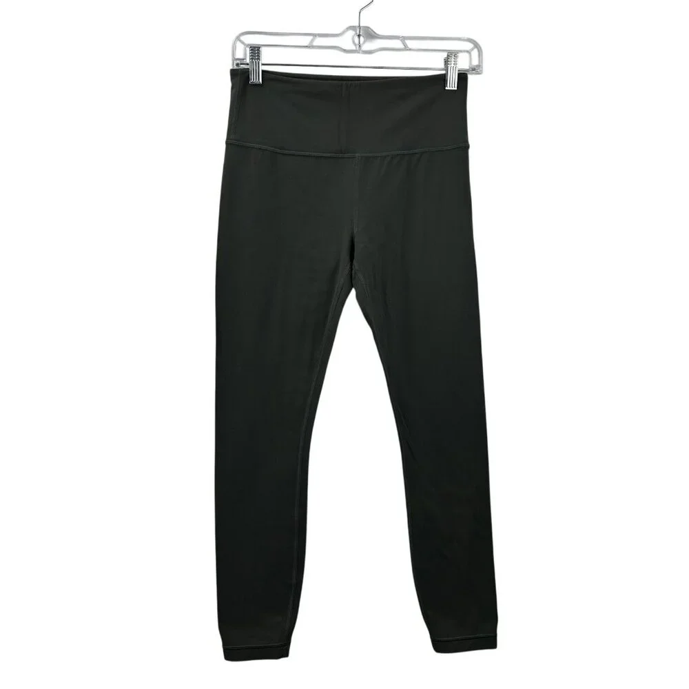 Athleta Ultra High Rise Elation 7/8 Tight Women’s Small Green Workout Gym Casual - Picture 10 of 13